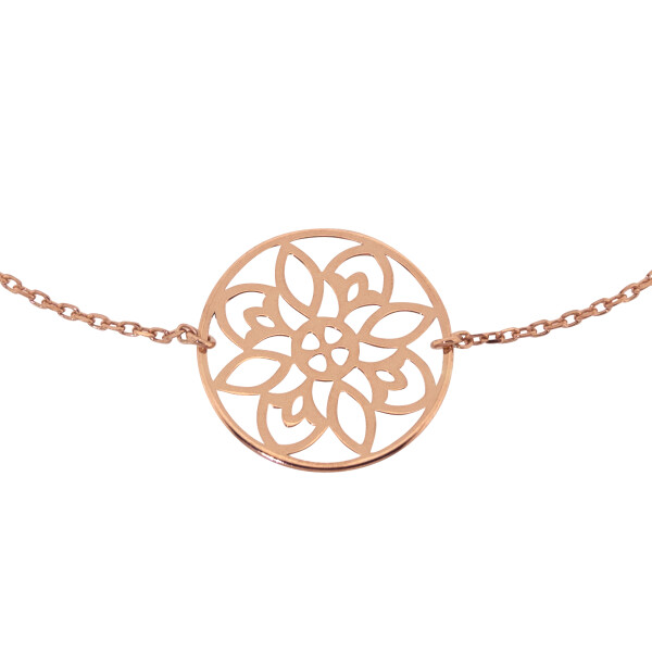 Armband in Silber Rosé vergoldet