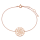 Armband in Silber Rosé vergoldet