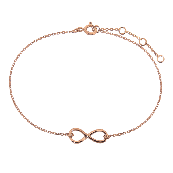 Armband in Silber Rosé vergoldet