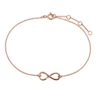 Armband in Silber Rosé vergoldet