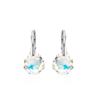 Crystal & Silver Ohrhänger Majestic