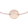Armband in Silber Rosé vergoldet