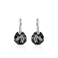 Crystal & Silver Ohrhänger Majestic in Silber...