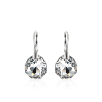 Crystal & Silver Ohrhänger Majestic in Silber...