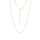 Pearl & Silver Choker-Halskette in Silber vergoldet