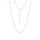 Pearl & Silver Choker-Halskette in Silber Rosé