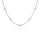 Pearl & Silver Choker-Halskette in Silber