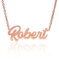 Namenskette Modell "Robert" mit Deinem Namen