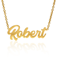 Namenskette Modell "Robert" mit Deinem Namen