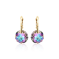 Crystal & Silver Ohrhänger Classic Cut Vitrail...