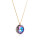 Crystal & Silver Halskette Classic Cut Vitrail Light Silber vergoldet