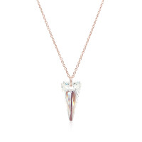 Crystal & Silver Halskette Spike Crystal Shimmer...