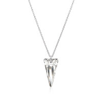 Crystal & Silver Halskette Spike Argent Light in Silber