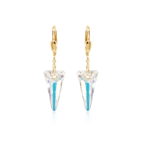 Crystal & Silver Pendel-Ohrhänger Spike Aurora...