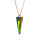 Crystal & Silver Halskette Spike Vitrail Medium Silber Rosé