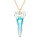 Crystal & Silver Halskette Spike Aurora Borealis Silber vergoldet