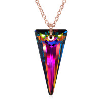 Crystal & Silver Halskette Spike Vitrail Medium...