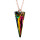Crystal & Silver Halskette Spike Vitrail Medium Silber Rosé