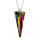 Crystal & Silver Halskette Spike Vitrail Medium in Silber