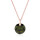Crystal & Silver Halskette Zirkonia Silber Rosé Peridot