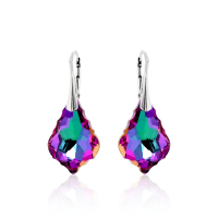 Crystal & Silver Ohrhänger Baroque in Silber...