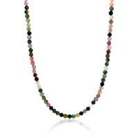 Stone &amp; Silver Halskette Turmalin multicolor