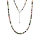 Stone & Silver Halskette Turmalin multicolor