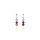 Stone & Silver Ohrstecker Turmalin multicolor