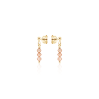 Crystal & Silver Ohrstecker Zirkonia-Pearl...