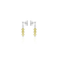 Crystal & Silver Ohrstecker Zirkonia-Pearl...