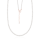 Crystal & Silver Halskette Crystal Pearl