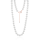 Crystal & Silver Halskette Crystal Pearl