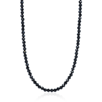Crystal & Silver Halskette Zirkonia-Pearl in versch. Farben