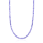 Crystal & Silver Halskette Zirkonia-Pearl in versch. Farben