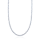 Crystal & Silver Halskette Zirkonia-Pearl in versch. Farben