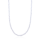 Crystal & Silver Halskette Zirkonia-Pearl in versch. Farben