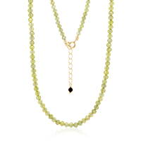 Crystal & Silver Halskette Zirkonia-Pearl...