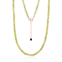 Crystal & Silver Halskette Zirkonia-Pearl...